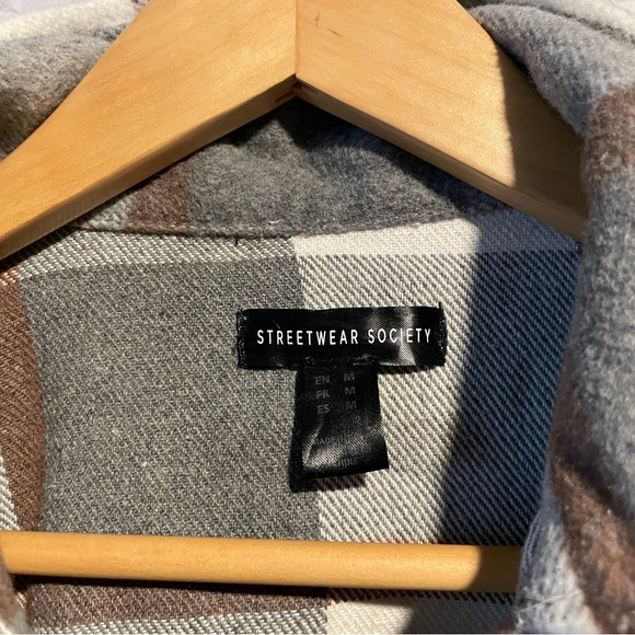 Cropped Shacket Streetwear Society - Picture 4 of 8